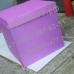 Сиреневая (Лаванда) коробка со съемной крышкой 700х700х700 от 1 штуки